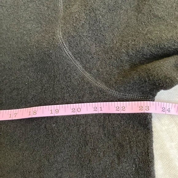 Charter Club Vintage 100% Wool Collared Cardigan Shacket Black Minimalist Sz 2X - Picture 14 of 16